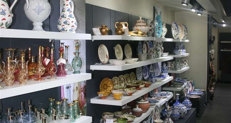 DÖSİM Traditional Crafts Stores Display Work