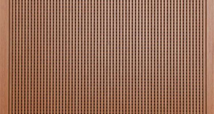 Perforated Acoustical Wood Panels