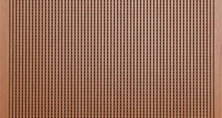 Perforated Acoustical Wood Panels