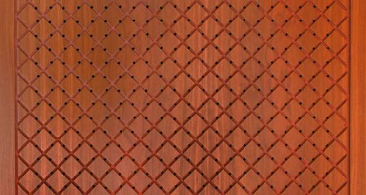 Perforated Acoustical Wood Panels